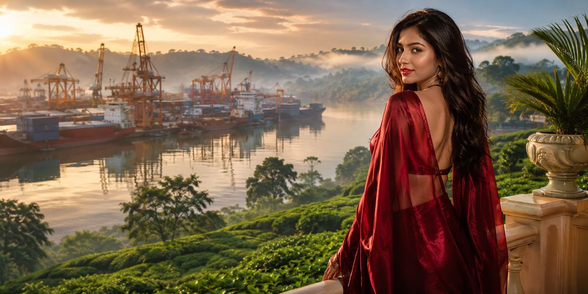 খুলনা অঞ্চলের রিবেট বোনাস ও ভাউচার সুবিধার চা বাগানের দৃশ্য